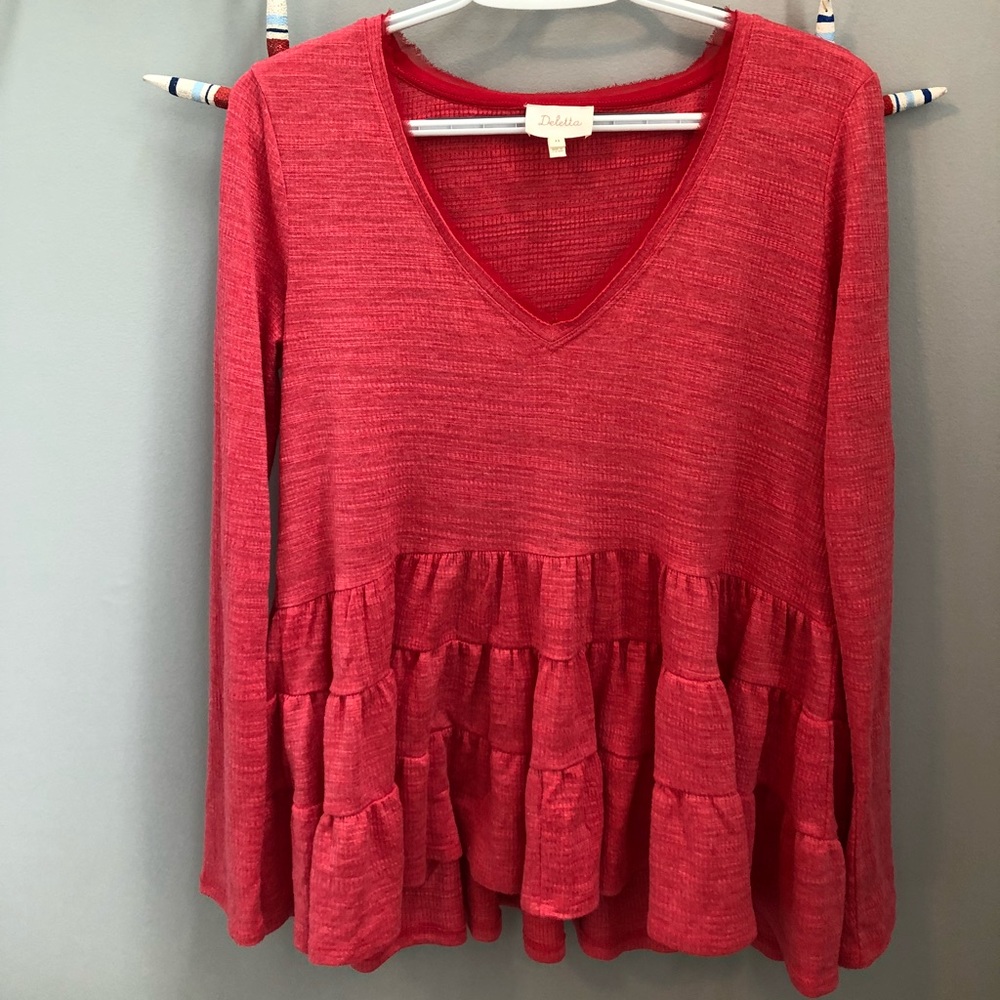 Deletta Ruffle Top